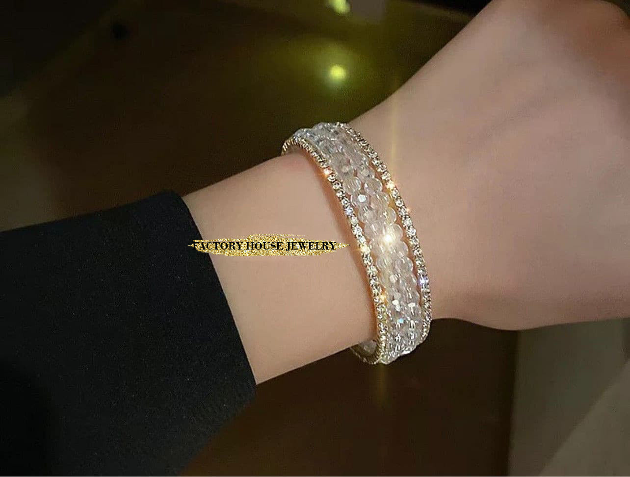 Crystal Rhinestone Bracelet
