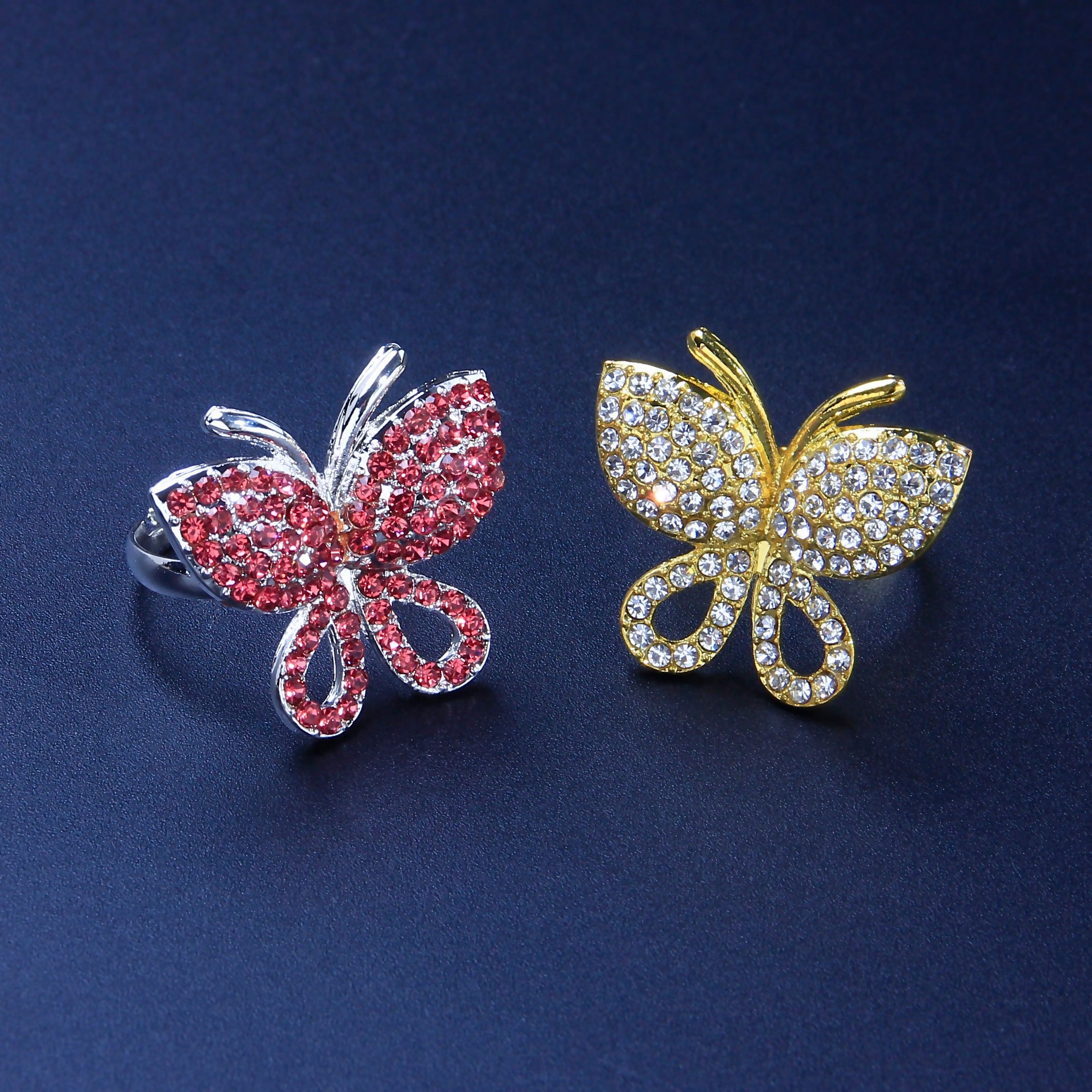 Colorful Butterfly Ring