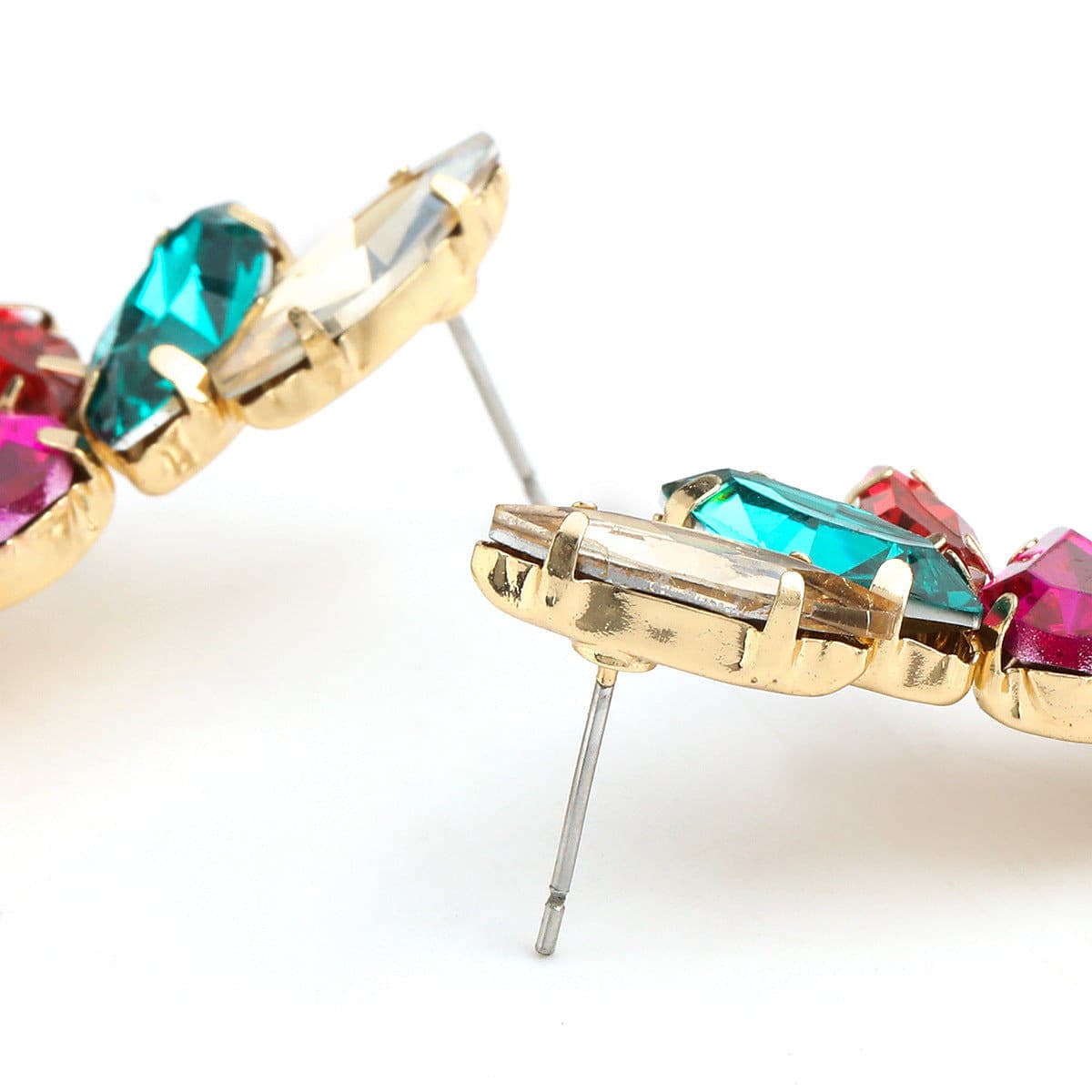 Crystal Petal Earrings