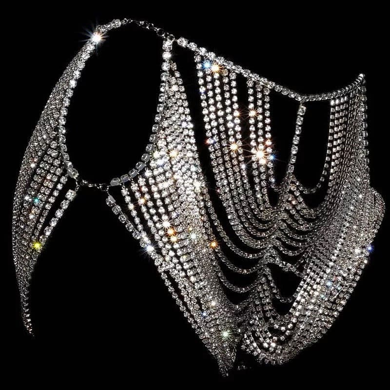 Rhinestone Body Chain