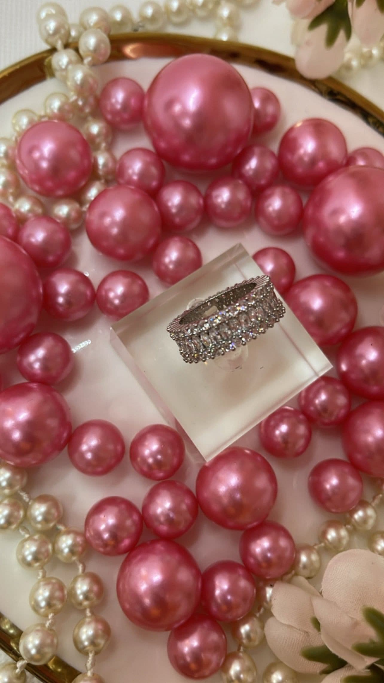 Cubic Zirconia Band Ring