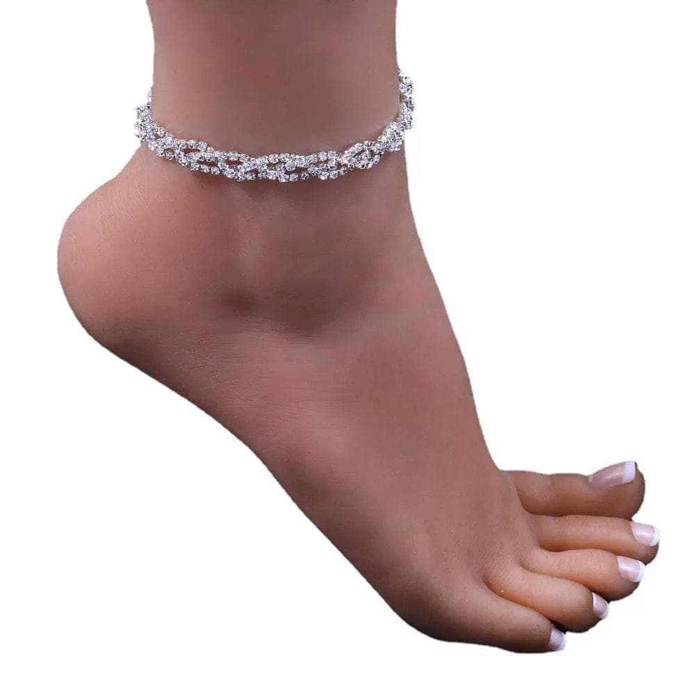 Rhinestone Anklet
