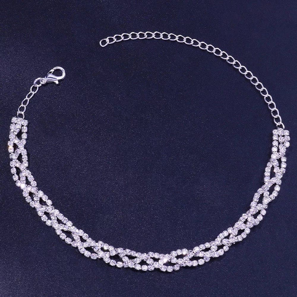 Rhinestone Anklet